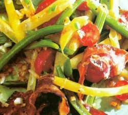 szalonnaszoldbabsalata